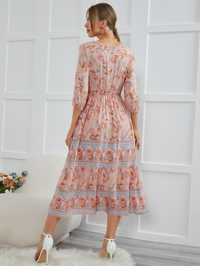Summer Bohemian Casual Holiday Style Women's Vacation Dresses