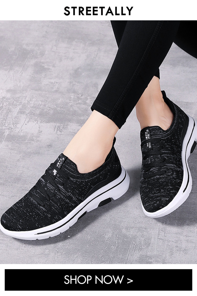 Lightweight Breathable Leisure Sports Flying Weaver Sneakers