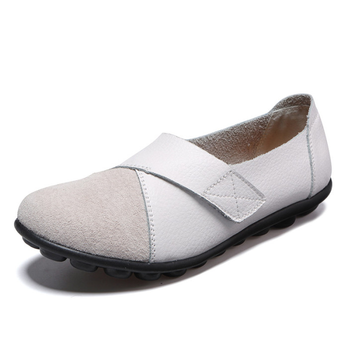 Plus Size Casual Versatile Low Top Velcro Flat & Loafers