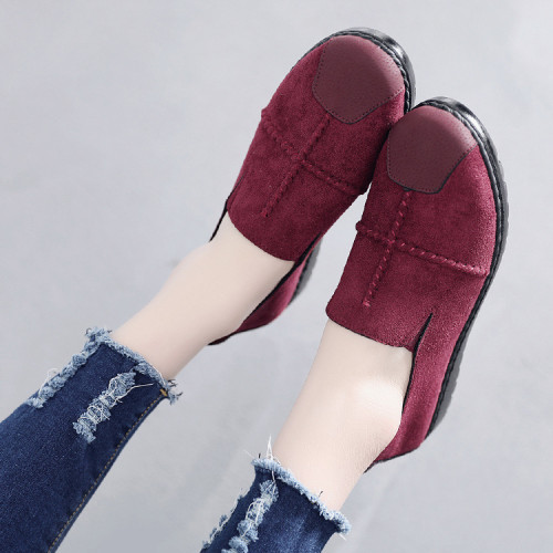 Large -size Casual Breathable Fashion Bottom Flat & Loafers