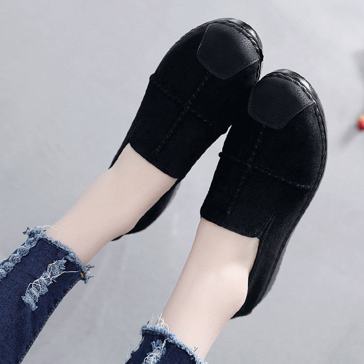 Large -size Casual Breathable Fashion Bottom Flat & Loafers