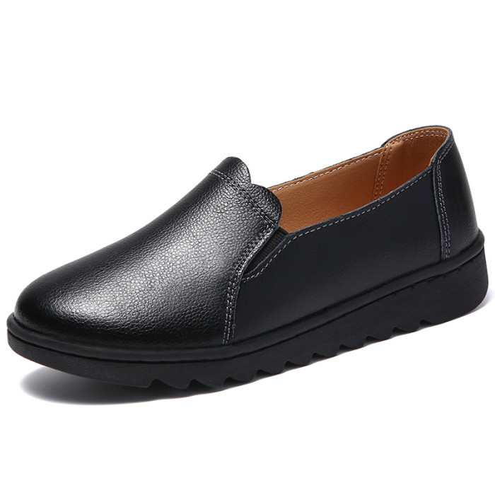 Large Size Soft Sole Comfort Casual Non-Slip Work Flat & Loafers