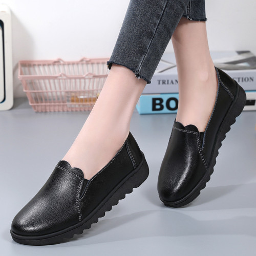 Large Size Soft Sole Comfort Casual Non-Slip Work Flat & Loafers