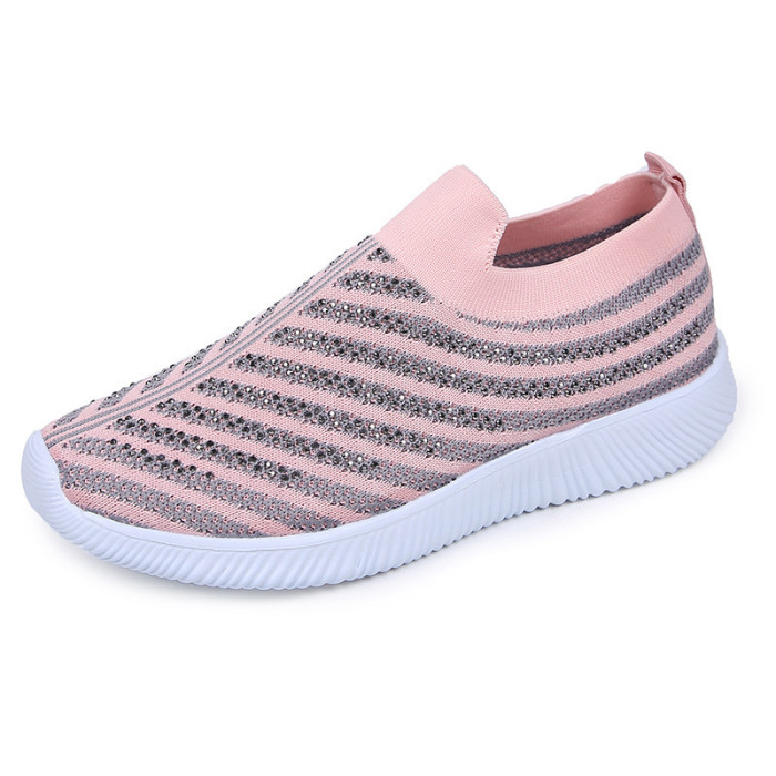 Large Size Non-Slip Soft Bottom Casual Hot Drill Sneakers