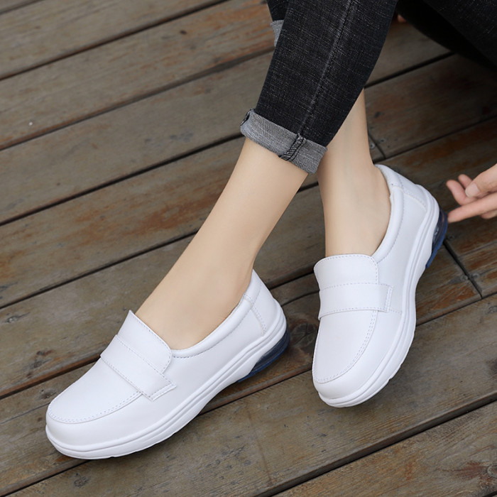 Flat Bottom Comfortable Soft Bottom Air Cushion Shallow Mouth Flat & Loafers