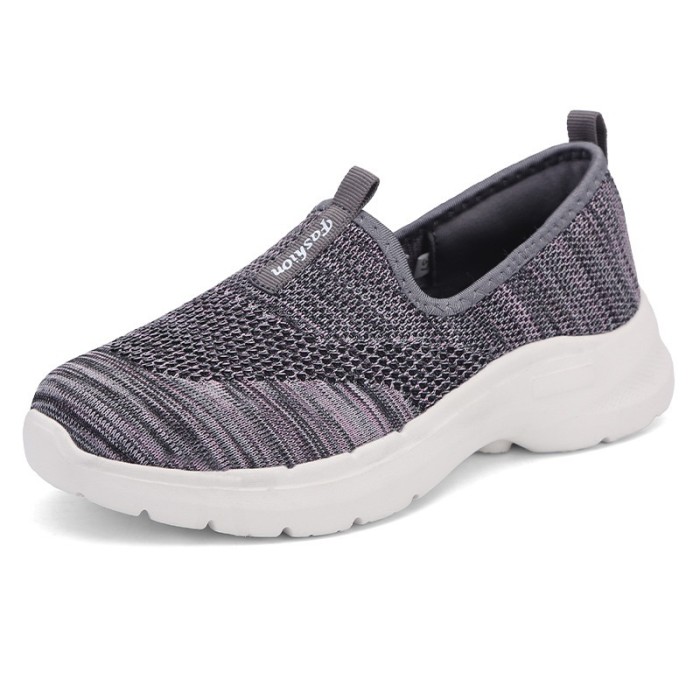 Breathable Cushioning Casual Ladies Sports Plus Size Sneakers