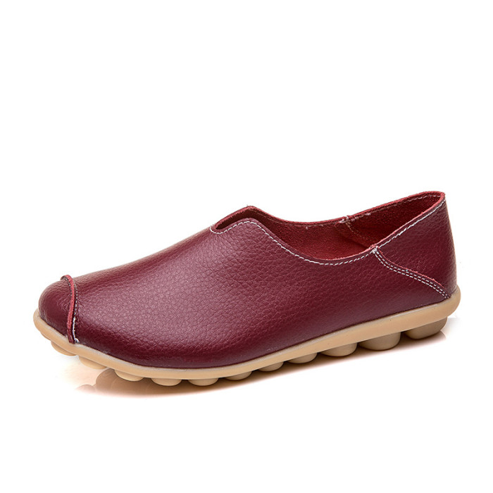 Casual Flat Fashion Solid Color Large Size Flat & Loafers