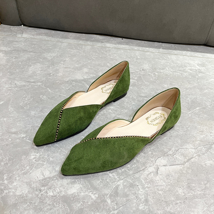Elegant Plus Size Fashion Solid Color Flat & Loafers