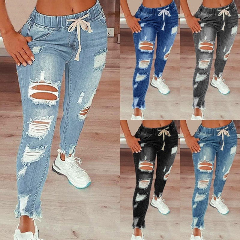 New Light Color Fashion Women's Jeans