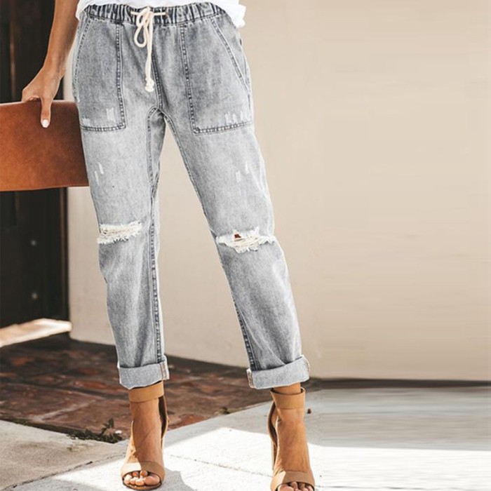 Harem Pants Vintage Mid Waist Jeans
