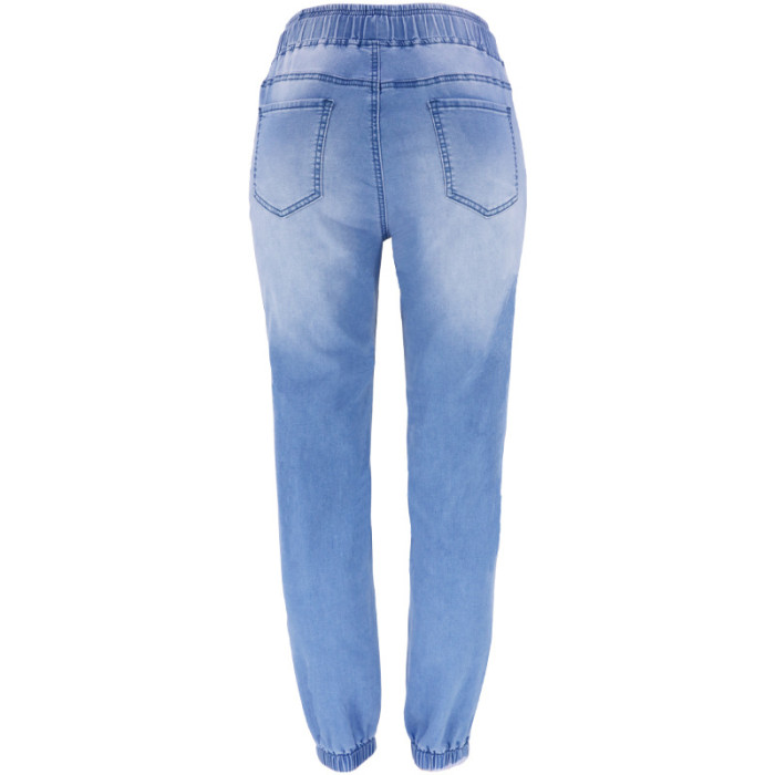 Jeans Fashion Leisure Hyperelastic Harem Pants