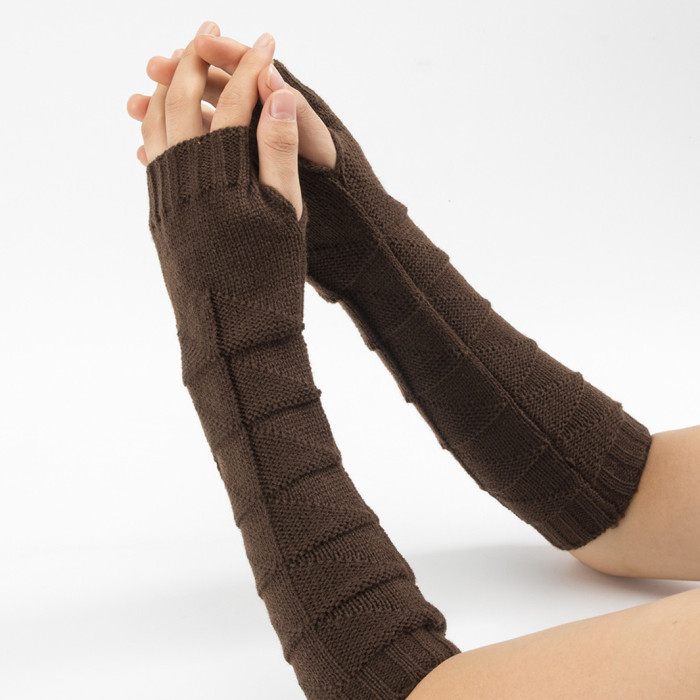 Wool Men's and Women's Knitted Thermal Gloves