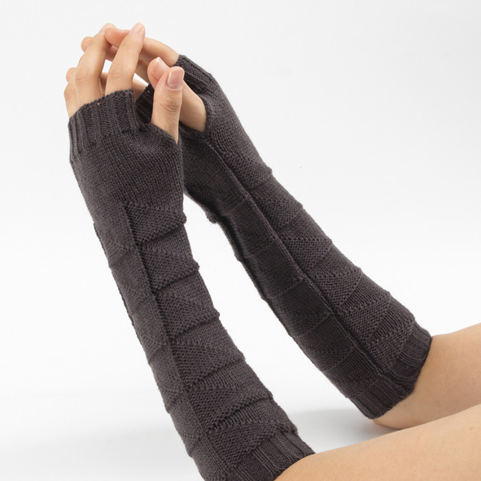 Wool Men's and Women's Knitted Thermal Gloves