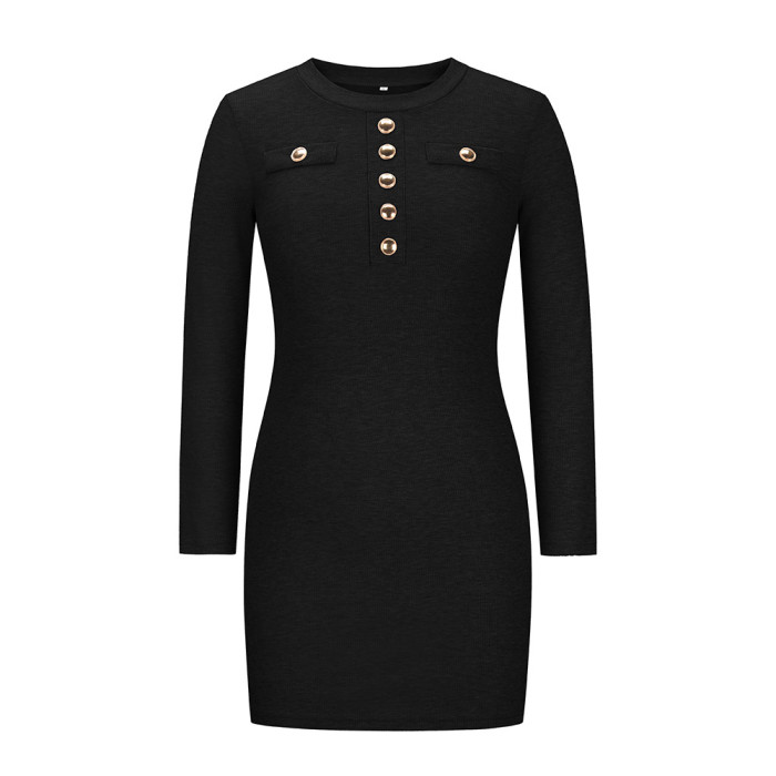Dresses For Women Sexy Knitted Bodycon Dress