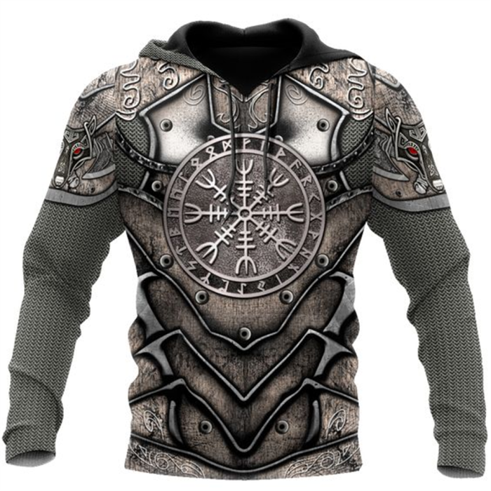 Men's Fashion 3D Full Body Printing Sports Zipper Pullover Casual  Hoodies & Sweatshirts