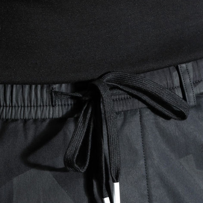 Men's Fashion Solid Color Pocket Loose Zipper Button Cargo Pants