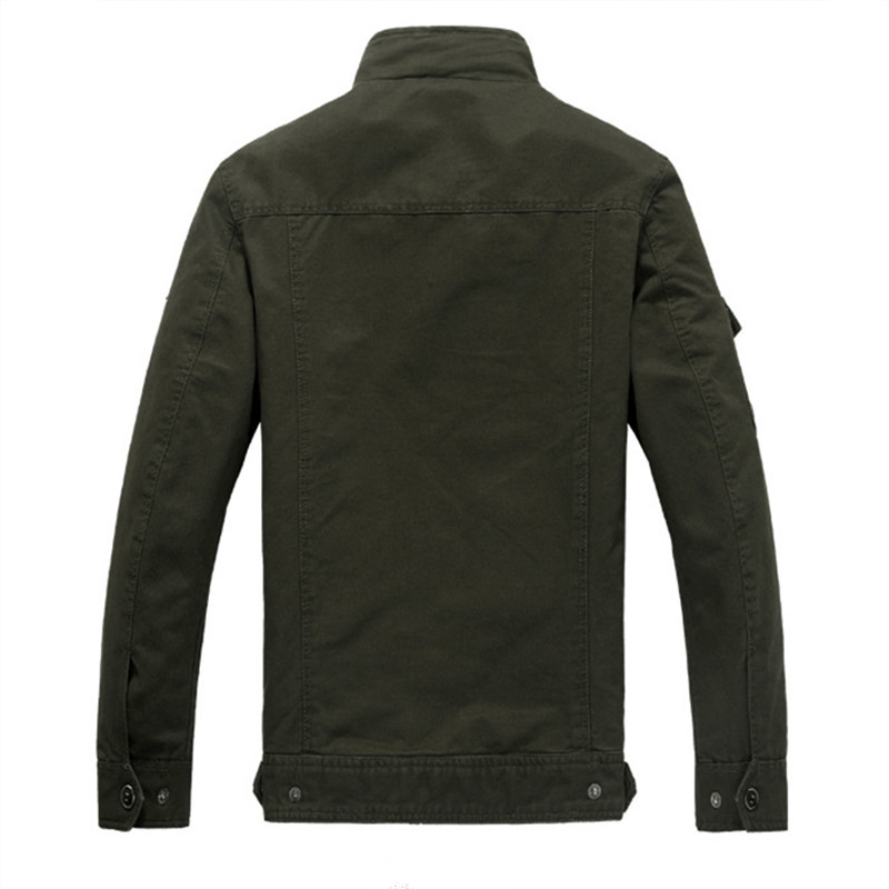 Fashion Workwear Jacket Casual Cotton Multi Pocket Bomber Coats