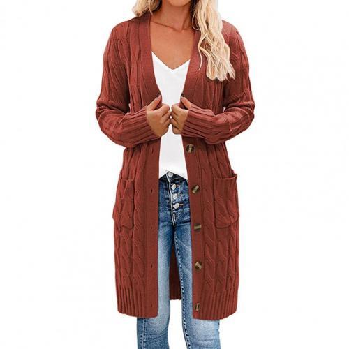 Women's Bohemian Casual Loose Knit Sweater Cardigan