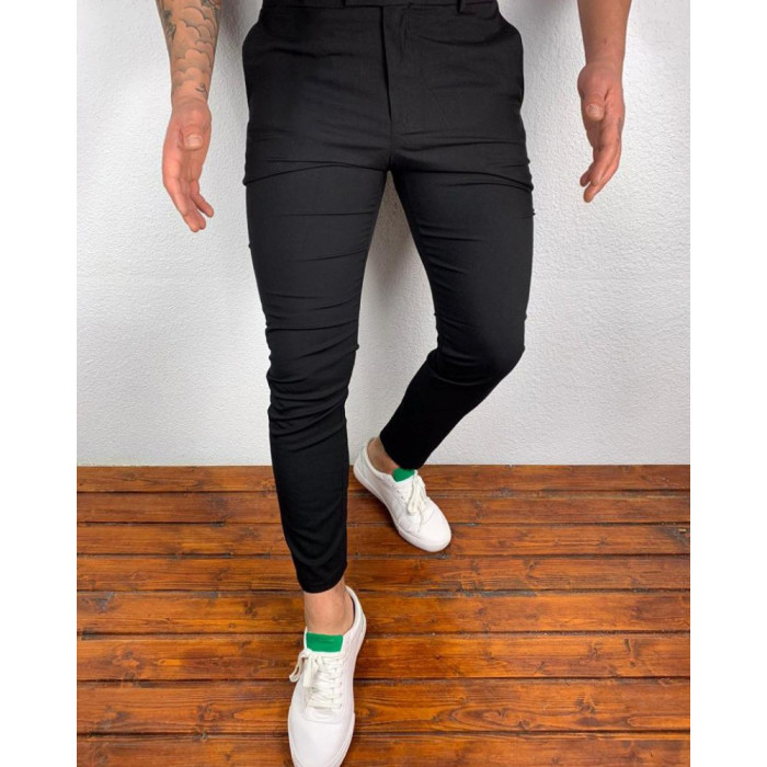 Men's Fashion Business Office Slim Classic Comfortable Pencil Pants