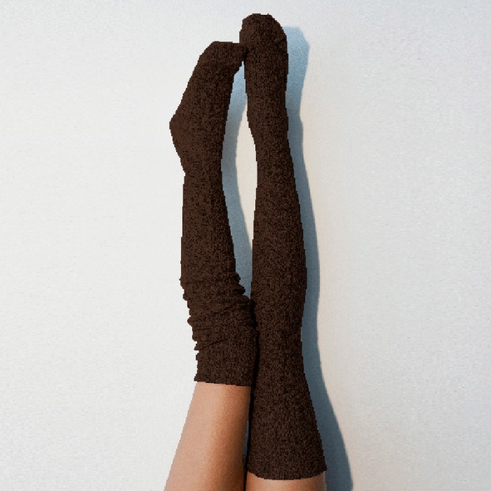 Over the Knee Sexy Warm Boots Knitted Twist Stockings