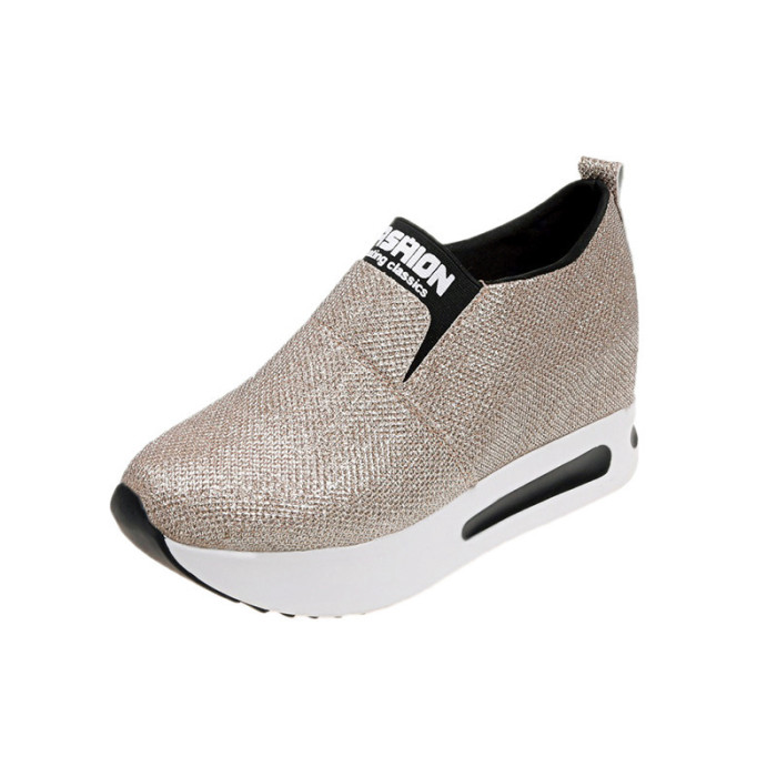 Fashion Platform Casual Elegant Comfort Platform Sneakers
