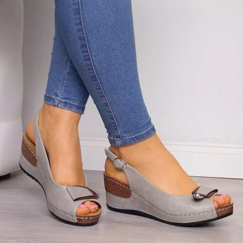 Roman Casual Wedge Open Toe Fashion Sandals