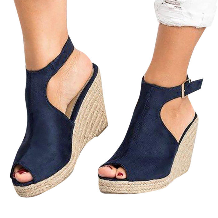 Platform Wedge High Heel Fashion Sandals