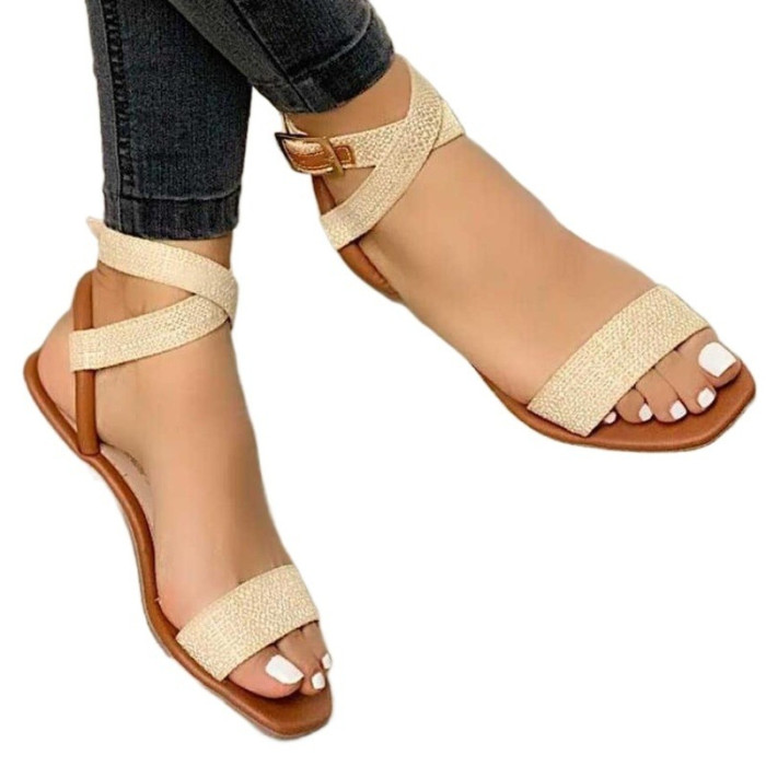 Cross Strap Fashion Open Toe Elegant Comfortable Sexy Sandals