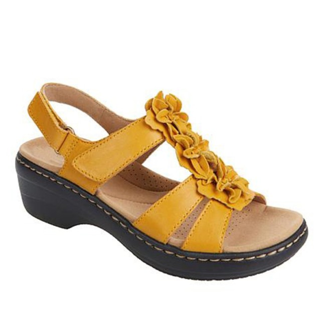 Platform Orthopedic Retro Roman Casual Comfort Open Toe Sandals