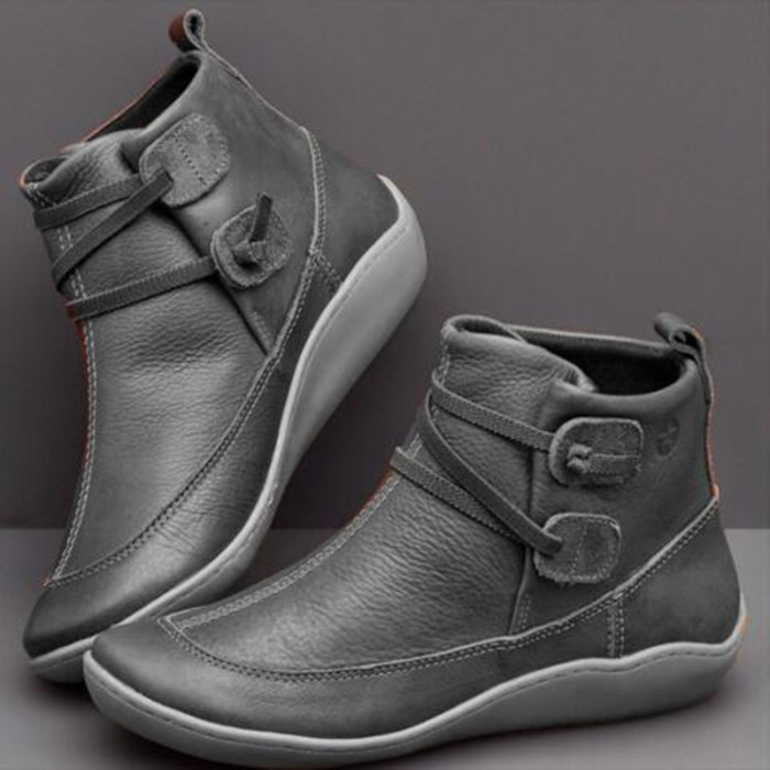Women's Shoes Roman Pointed Casual Ankle Boots