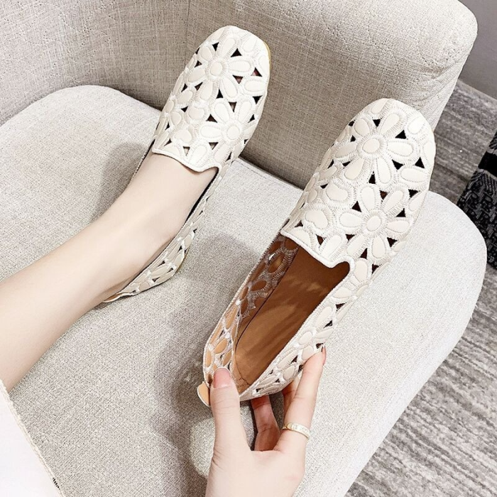 Fashion Wide Sole Casual Soft Outdoor Flats