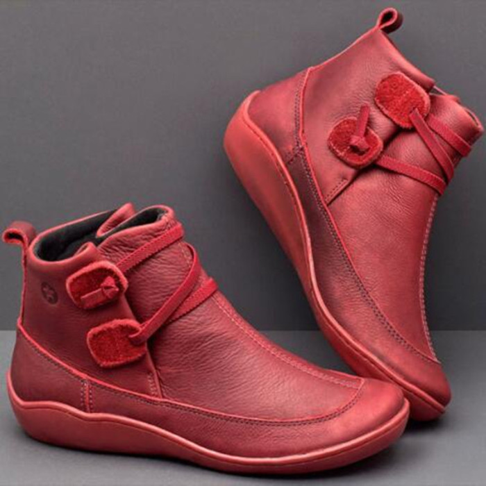 Women's Shoes Roman Pointed Casual Ankle Boots