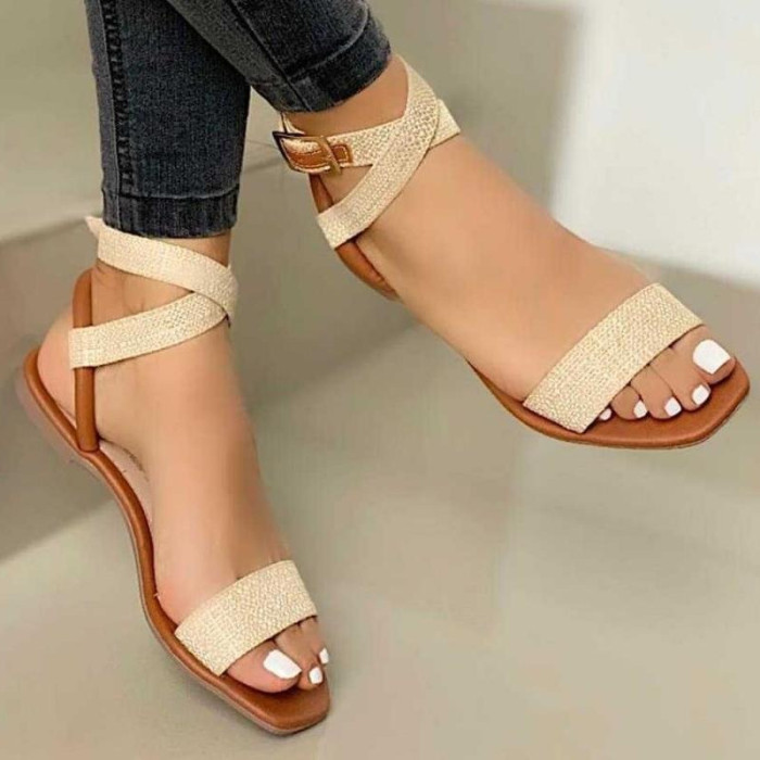Cross Strap Fashion Open Toe Elegant Comfortable Sexy Sandals
