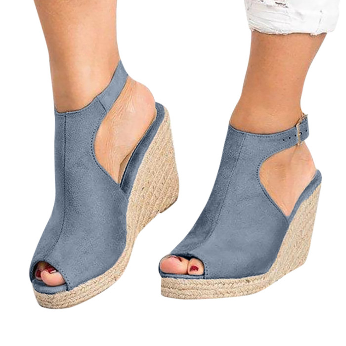 Platform Wedge High Heel Fashion Sandals