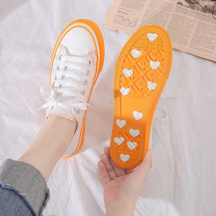 Women's Breathable Casual Student Cute Canvas Sneakers