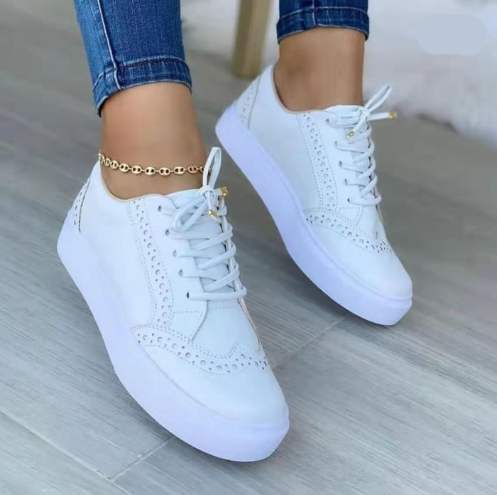 Women's Shoes Flat Sports Casual Suede Sneakers