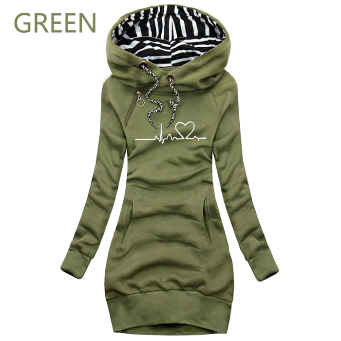 Women's Fashion Long Sleeve Casual Hoodie Pullover