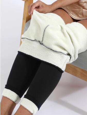 Women's Fashion Thickened Warm Fleece Leggings