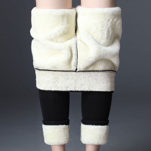 Women's Fashion Thickened Warm Fleece Leggings
