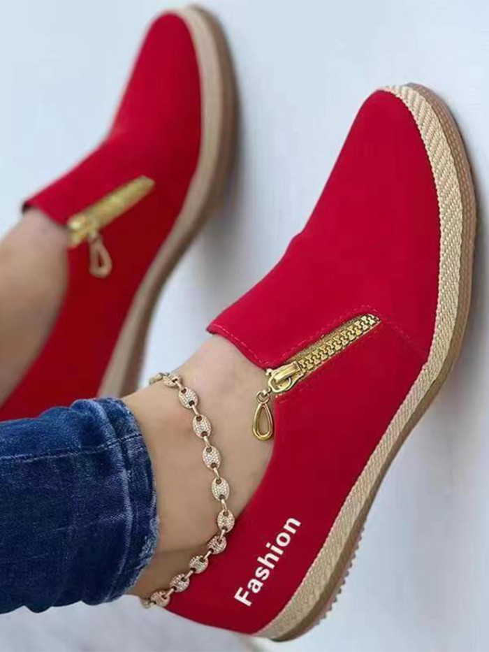 Sports Thick Sole Fashion Casual Walking Running Flat Loafers