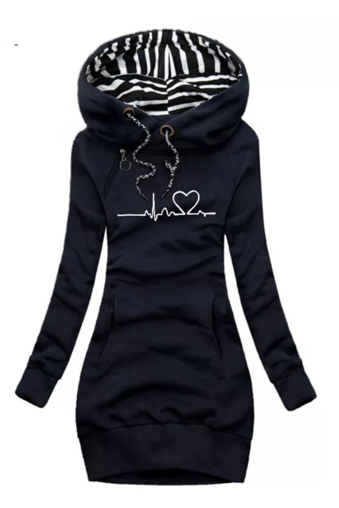 Women's Fashion Long Sleeve Casual Hoodie Pullover