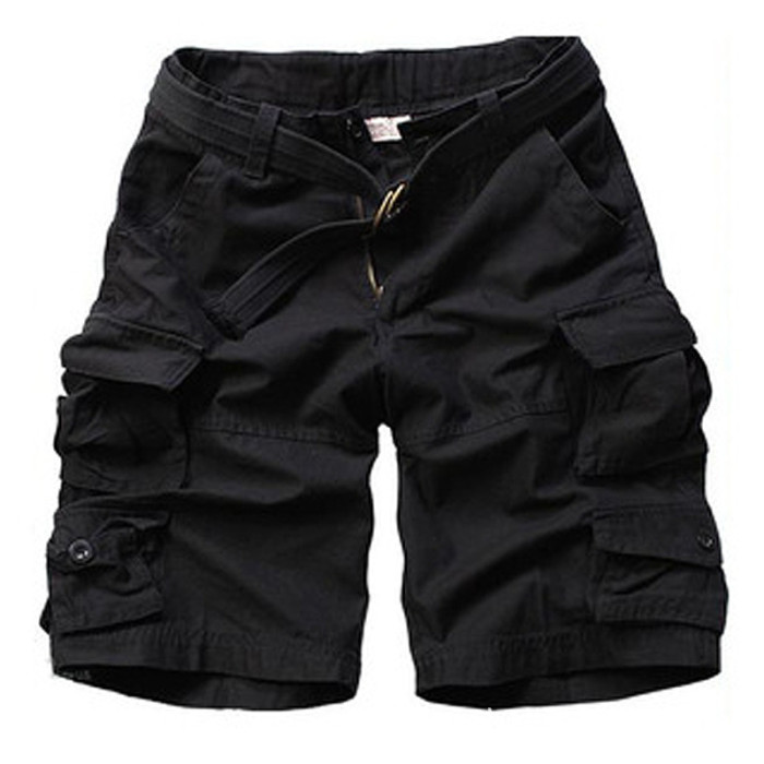 Summer Fashion Cotton Casual Pocket Military Cargo Shorts