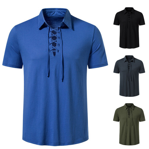 Men's Casual Beach Short Sleeve T-Shirt