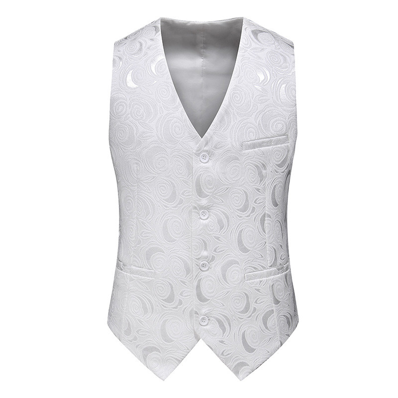 Men's Slim Fashion Single breasted Suit Vest