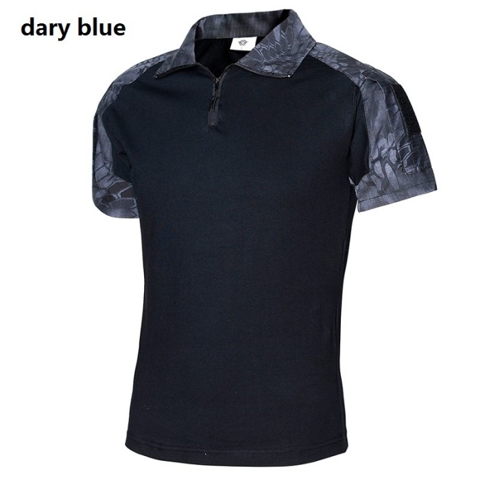 New Men's Casual Solid Color Short Sleeve T-Shirt
