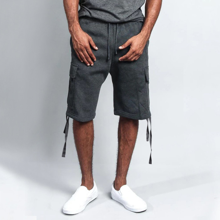New Loose Casual Solid Color Breathable Shorts