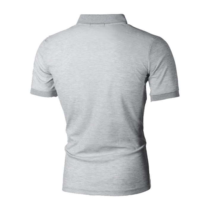 New Fashion Men's Short Sleeve Patchwork T shirt