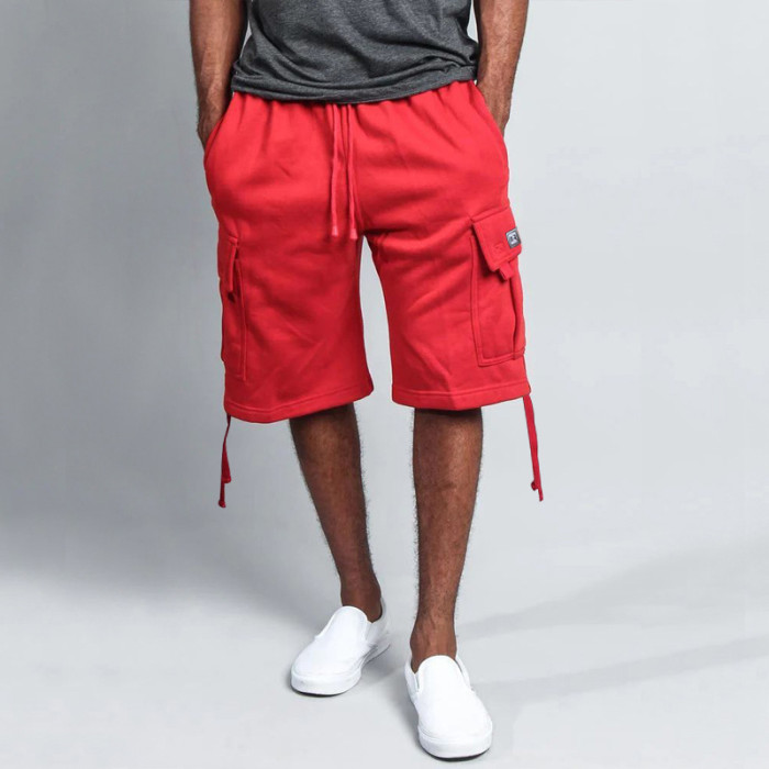 New Loose Casual Solid Color Breathable Shorts