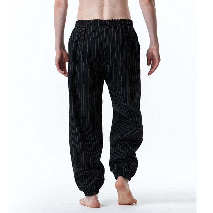 Men Loose Casual Fashion Stripe Pants