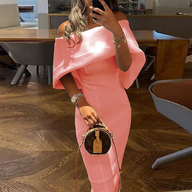 Slim Skinny Sleeveless Dress For Women Fashion Party Club Dresses main image 1